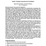 Seventh Grade Reading Worksheets | Vocabulary & Fluency Practice With Regard To Reading Comprehension 7Th Grade Worksheets