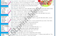 Shopping For Clothes - Reading Comprehension Test - Esl Worksheet with Fashion Reading Comprehension Worksheets Liveworksheets