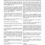 Short Stories With Questions | Ereading Worksheets In Grade 7 Short Story Comprehension Worksheets With Reflective Questions