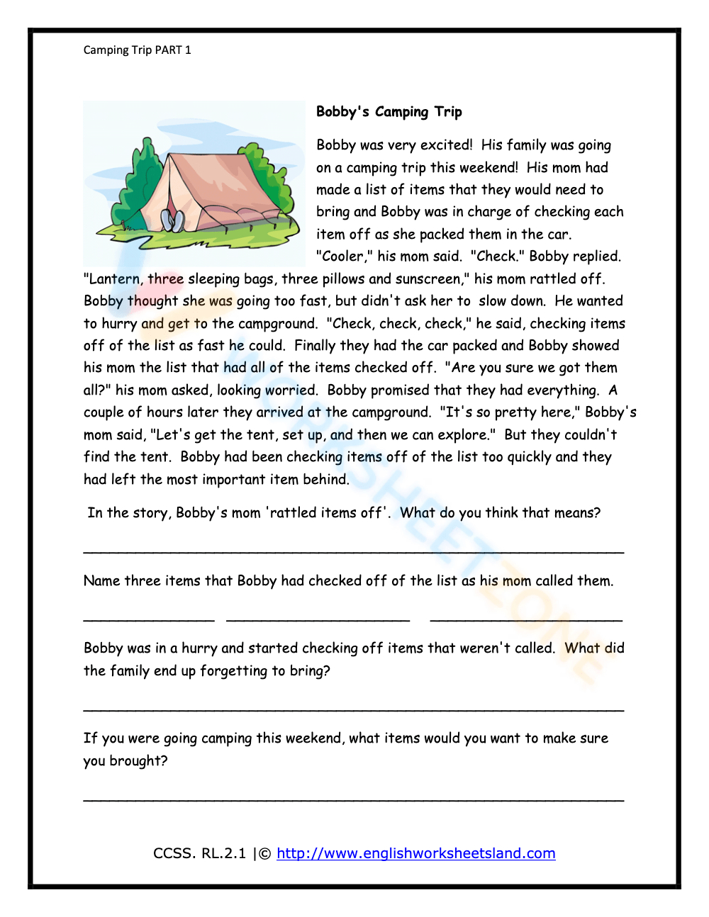 Short Story Worksheets &amp;amp; Printable throughout Grade 7 Short Story Printable Worksheets