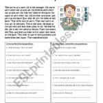 Simple Present   Reading   Esl Worksheetcarolinaescobarliz Pertaining To Present Simple Reading Worksheets