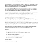 Sixth Grade Reading Comprehension Worksheets | Free Printable 6Th Intended For Comprehension Worksheets Grade 6