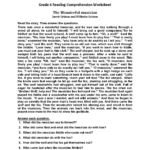 Sixth Grade Reading Worksheets | Vocabulary & Fluency Practice (Pdf) For Year 6 Comprehension Worksheets Printable Free