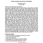Sixth Grade Reading Worksheets | Vocabulary & Fluency Practice (Pdf) Throughout Year 6 Comprehension Worksheets