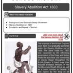 Slavery Abolition Act 1833 | Background, Limitations & Repeal Regarding Modern Slavery Reading Comprehension Worksheets High School