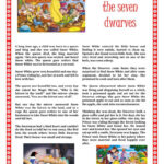 Snow White : English Esl Worksheets Pdf & Doc Throughout Snow White Comprehension Worksheets