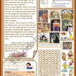 Snow White   Esl Worksheetfalafel Throughout Snow White Comprehension Worksheets