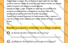 Spanish Reading Comprehension Passages For 1St To 5Th Grade | Pdf inside 3rd Grade Spanish Reading Comprehension Worksheets