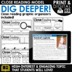 Spring Baseball Close Reading Comprehension Passages & Questions With Baseball Passage Reading Comprehension Worksheets
