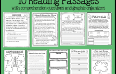 St. Patrick'S Day Activities - Sarah'S Teaching Snippets within Free St Patrick&amp;#039;s Day Reading Comprehension Worksheets