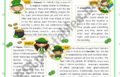 St. Patrick´s Day Set (3) - "St. Patrick´s Day Around The World regarding St Patrick'S Day Reading Comprehension Worksheets