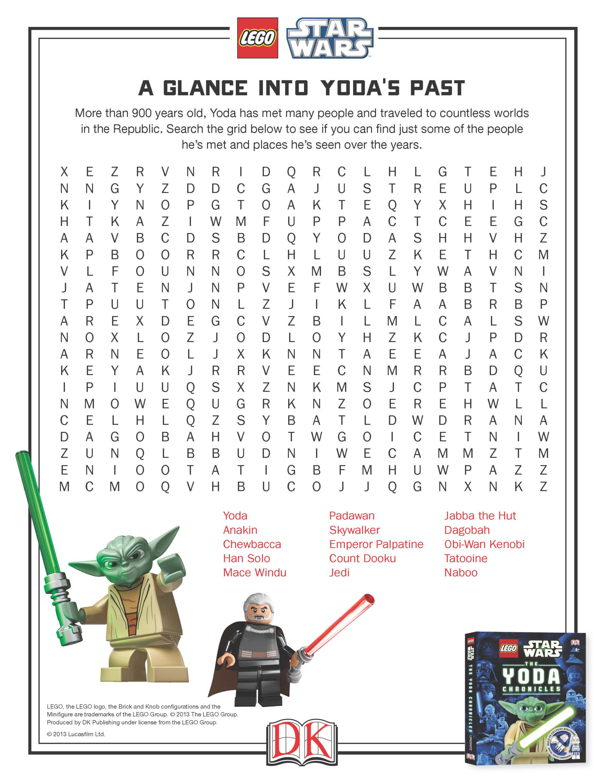 Star Wars Printables &amp;amp; Activities | Brightly intended for Star Wars Reading Comprehension Worksheets Free