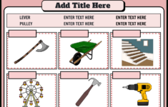 Storyboard That: Free Simple Machines Worksheets within Simple Machines Reading Comprehension Worksheets