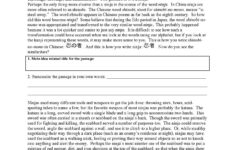 Summarizing Worksheet 2 | Reading Activity throughout Summarizing Reading Comprehension Worksheet