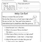Summer Athletics Reading Worksheet   Free Printable, Digital, & Pdf For Reading Comprehension For Kindergarten Worksheets