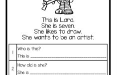 Teacherfiera: Reading Comprehension (Read &amp; Answer) for Reading and Comprehension Worksheet Yr1