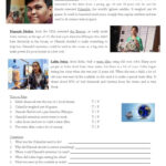 Teenage Inventors   Reading Workshee…: English Esl Worksheets Pdf With Regard To Reading Comprehension Worksheet For Teens