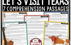 Texas Reading Comprehension Passages 3Rd 4Th Grade - The Little in Texas Revolution Reading Comprehension Worksheets