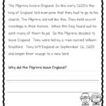 Thanksgiving Reading Comprehension Passages And Activities With Regard To Reading Comprehension Worksheets Thanksgiving
