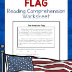 The American Flag Reading Comprehension Worksheet   Mamas Learning In American Flag History Reading Comprehension Worksheets