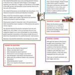 The Industrial Revolution: English Esl Worksheets Pdf & Doc Within American Industrial Revolution Reading Comprehension Worksheets