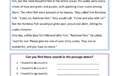 The Rainbow Fish | Reading Resources Year 1 &amp; Year 2 | Ks1 Activities with Ks1 Comprehension Worksheets