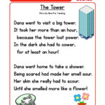 The Tower Phonics Reading Comprehension Story Worksheet   Our For Have Fun Reading Comprehension Worksheets