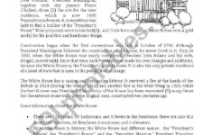 The White House - Reading Plus Exercises - Esl Worksheetolaola within White House Reading Comprehension Worksheet