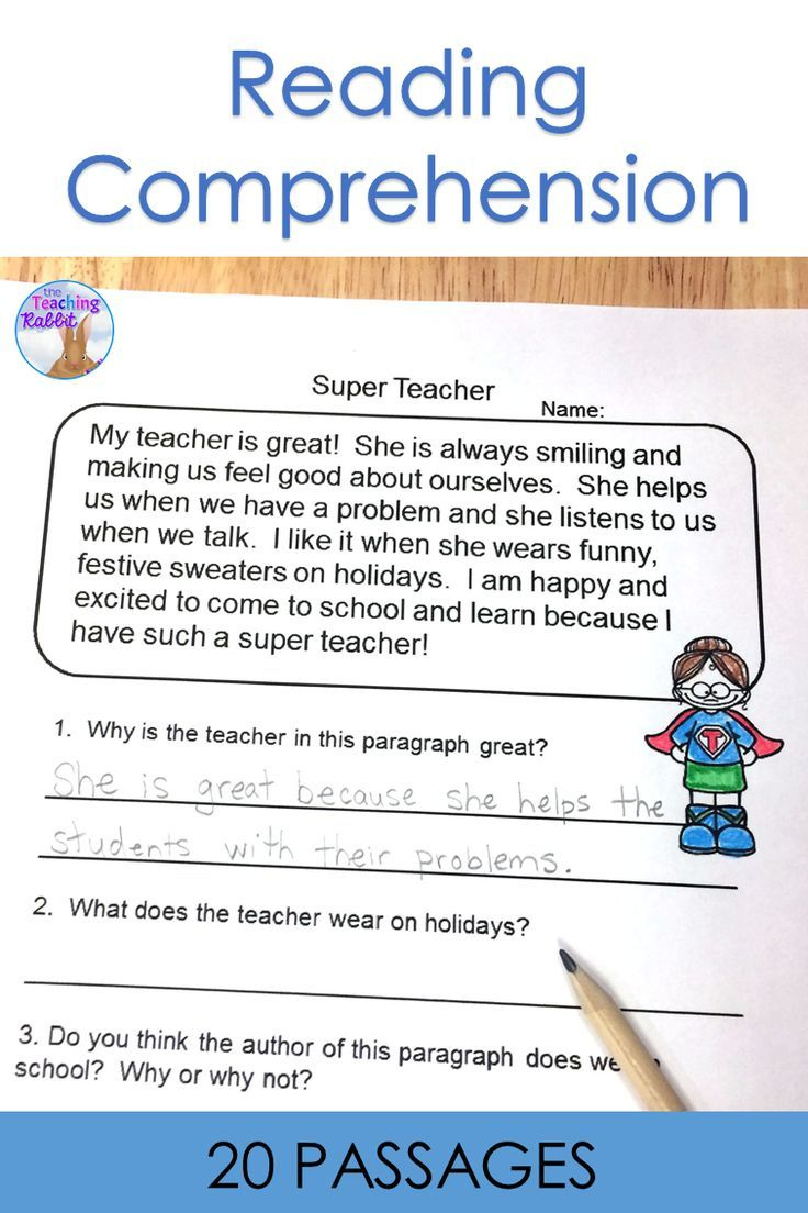 These Comprehension Passages For Primary Students Come With 4 regarding Literal Comprehension Passages Examples Worksheets