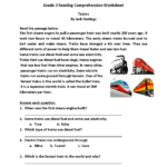 Third Grade Reading Worksheets | Improve Fluency & Vocabulary Regarding Reading Comprehension Worksheet For Year 3