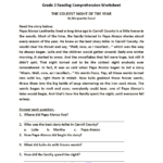 Third Grade Reading Worksheets | Improve Fluency & Vocabulary With Regard To Pdf Worksheet Reading Comprehension Year 3