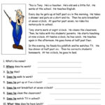 Tony The Teacher   Reading Comprehen…: English Esl Worksheets Pdf With Regard To Reading Comprehension Worksheets For Teachers