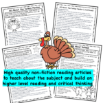 Turkey Pardon Reading Comprehension Worksheet Pack   Classful Regarding Turkey Reading Comprehension Worksheets