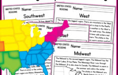 United States Regions Reading Comprehension Passages K-2 | Made within United States Reading Comprehension Worksheets