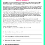 Unseen Passage For Class 4 Cbse | Teacher Prepared Regarding Grade 10 Comprehension Passages With Answers Worksheets