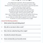 Unseen Passage For Class 5 And 6. Regarding Reading Comprehension For Class 5 Worksheet