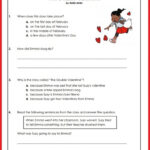 Valentine'S Day Story Throughout Super Teacher Worksheets Comprehension
