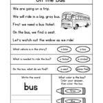 Vehicle Reading Comprehension Worksheets, Kindergarten Reading, Reading  Passages With Questions, First Grade Reading, Second Grade Reading For Transportation Reading Comprehension Worksheets Kids