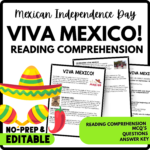 Viva Mexico! Reading Comprehension Worksheet Intended For Mexico Reading Comprehension Text Worksheets