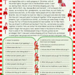 What A Great Christmas I Had / Chris…: English Esl Worksheets Pdf Intended For Reading Comprehension Worksheets Christmas