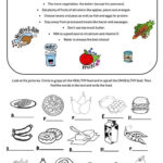 What Is Healthy Eating? Reading For…: English Esl Worksheets Pdf & Doc With Reading Comprehension Worksheet About Food