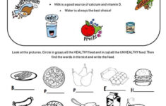 What Is Healthy Eating? Reading For…: English Esl Worksheets Pdf &amp; Doc with Reading Comprehension Worksheet About Food