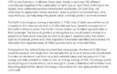 What You Need To Know About Earth Day | Squarehead Teachers intended for Earth Day Reading Comprehension Worksheets Free