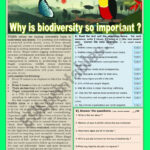 Why Is Biodiversity So Important ? Reading Comprehension Or Test Pertaining To Biodiversity Reading Comprehension Worksheet Answer Key