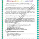 Worksheet For 7Th Grades Containing A Reading Comprehension With Present Perfect Simple Reading Comprehension Worksheets Primary 6