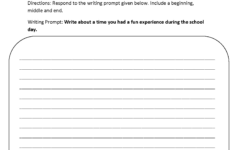 Writing Prompts Worksheets | Narrative Writing Prompts Worksheets inside Personal Narrative Reading Comprehension Worksheet